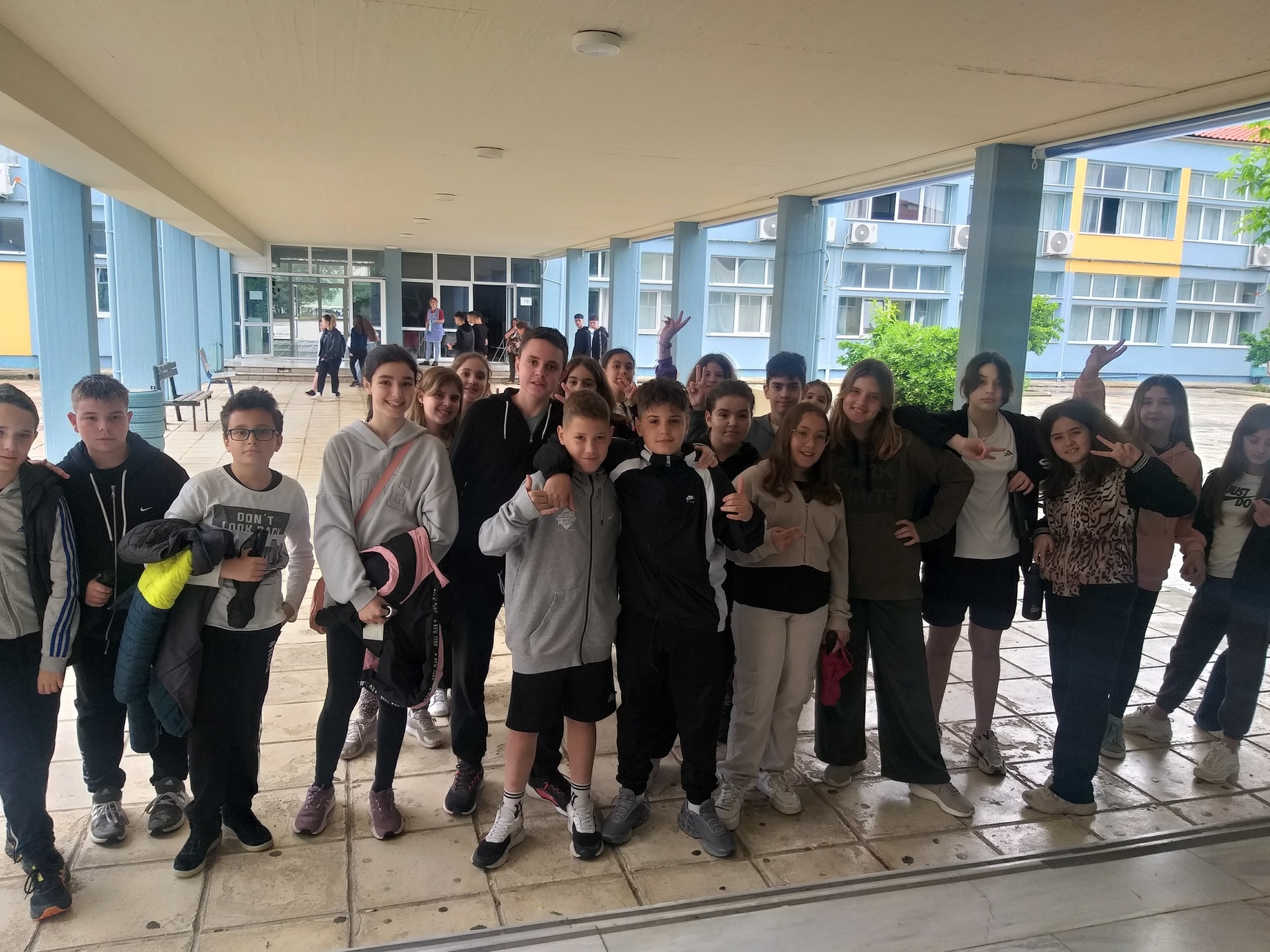 Ξενάγηση του 18ου Δημοτικού Σχολείου στο 3ο Γυμνάσιο Λάρισας