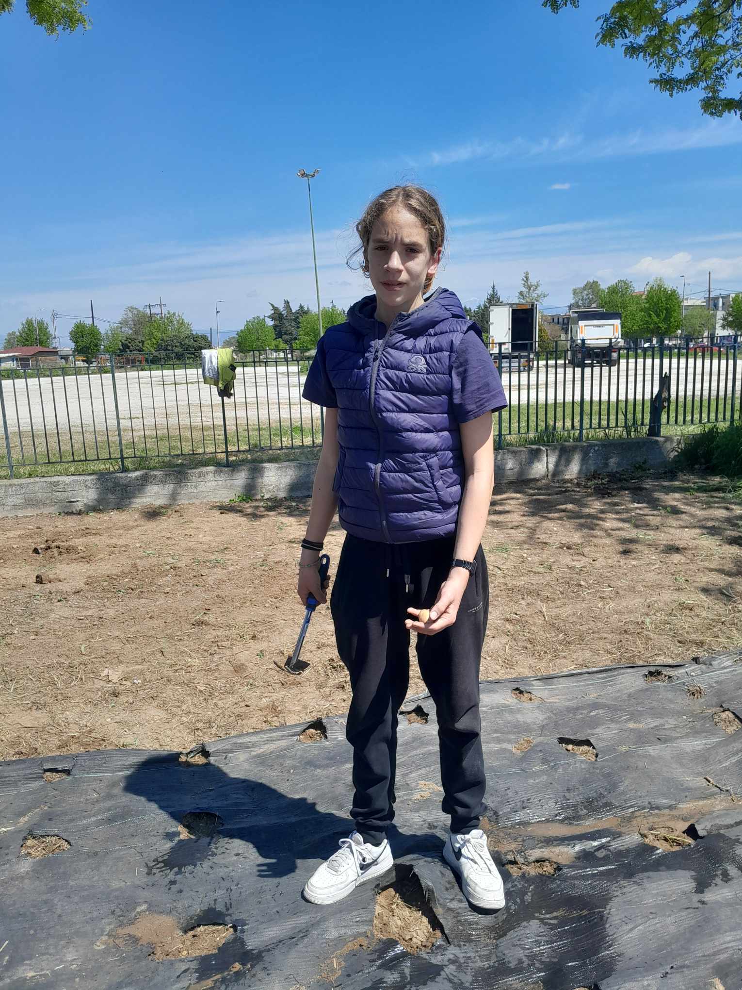 Ο Σχολικός Κήπος του 3ου Γυμνασίου Λάρισας – ένα βιωματικό μάθημα!