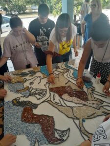 Erasmus+ στο 3ο Γυμνάσιο Λάρισας  Όταν η Αρχαία Τέχνη του Ψηφιδωτού Ενώνει Ελλάδα και Γερμανία